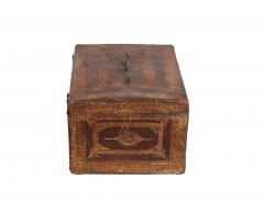 Gilt Tooled Leather Jewelry Box - 4716295