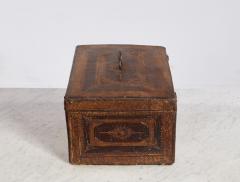 Gilt Tooled Leather Jewelry Box - 4716298