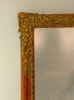 Gilt Wood Carved Mirror France Circa 18th Century - 1481218