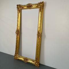 Gilt Wood Painting Mirror or Picture Frame Monumental Carved - 3141001