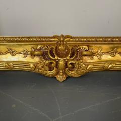 Gilt Wood Painting Mirror or Picture Frame Monumental Carved - 3141007