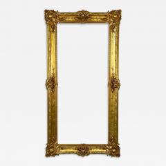 Gilt Wood Painting Mirror or Picture Frame Monumental Carved - 3280164