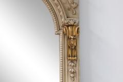 Gilt Wooden Frame Full Length Floor Mirror 1950s - 2315889
