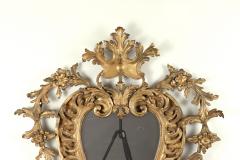 Gilt Wrought Iron Mirror 18th c  - 1639545