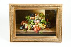 Giltwood Frame Oil Canvas Painting - 1128722