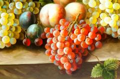 Giltwood Frame Oil Canvas Painting - 1128723