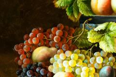 Giltwood Frame Oil Canvas Painting - 1128724