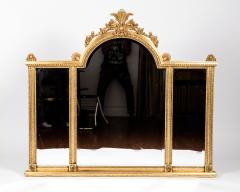 Giltwood Framed Beveled Hanging Wall Mirror - 1037924