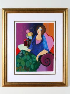 Giltwood Framed Itzchack Tarkay Signed Numbered Serigraph - 1347578