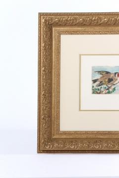 Giltwood Framed Le Oiseau Picasso Lithograph - 1574578