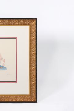 Giltwood Framed Mujer Con Mono Picasso Lithograph - 1574585