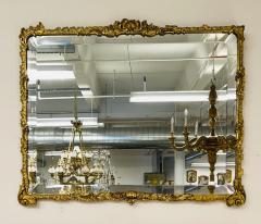 Giltwood Gesso Wall or Console Mirrors Beveled Mirror Circa 1930s - 3016733