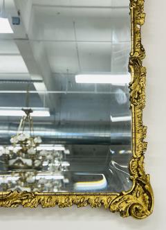 Giltwood Gesso Wall or Console Mirrors Beveled Mirror Circa 1930s - 3016741