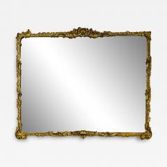 Giltwood Gesso Wall or Console Mirrors Beveled Mirror Circa 1930s - 3279927