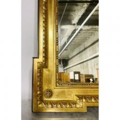 Giltwood Hollywood Regency Wall Over the Mantle Mirror - 2609382