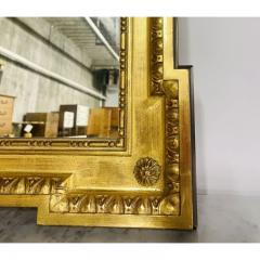 Giltwood Hollywood Regency Wall Over the Mantle Mirror - 2609384