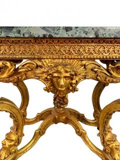 Giltwood Marble Ormolu Hand Carved - 3686883