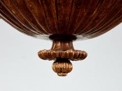 Giltwood Swan Head Chandelier - 4566084