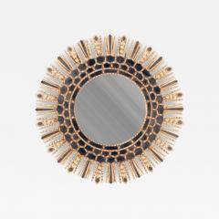 Giltwood and Gesso Sunburst Mirror C 1970 - 4708185