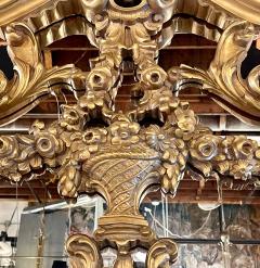 Giltwood over the Mantel Mirror Wall or Console Mirror - 2955154