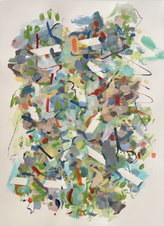 Gina Werfel Early Spring Abstract painting 2024 - 3633026