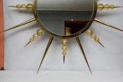 Gino Cenedese Murano Glass sunburst mirror - 852636