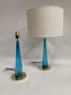 Gino Cenedese Pair of Murano Glass lamps attributed To Gino Cenedese - 2466188