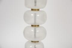 Gino Cenedese Pair of Murano glass table lamps in the style of Cenedese - 1231645