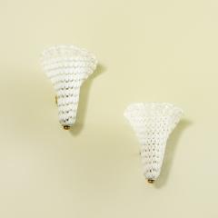 Gino Cenedese Vetreria Gino Cenedese Pair of Wall sconces mod Mezze Fifi - 3735965