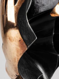 Gino Cortelazzo Gino Cortelazzo abstract sculpture in bronze artists proof Italy 1970s - 4389642