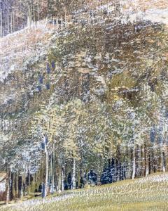 Gino Federici Shepherd with Flock Oil on Canvas Signed 20th Century - 4577632