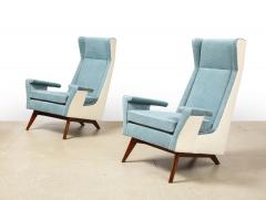 Gino Levi Montalcini Rare Pair of Armchairs by Gino Levi Montalcini - 2278107