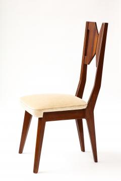 Gino Levi Montalcini Set of Six Dining Chairs by Gino Levi Montalcini Italy c 1940 - 3314620