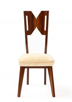 Gino Levi Montalcini Set of Six Dining Chairs by Gino Levi Montalcini Italy c 1940 - 3314634