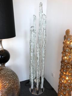 Gino Poli Floor Lamp Murano Glass Excalibur by Ettore Gino Poli for Sothis Italy 1970s - 656735