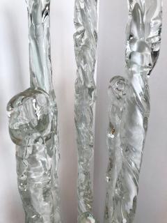 Gino Poli Floor Lamp Murano Glass Excalibur by Ettore Gino Poli for Sothis Italy 1970s - 656737