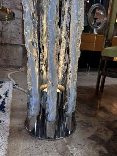 Gino Poli Italian Murano Glass Floor Lamp by Ettore Fantasia Gino Poli for Sothis 1960s - 3445983