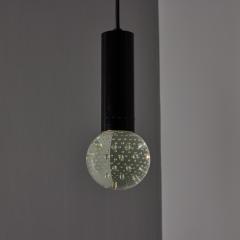 Gino Sarfatti 1960s Gino Sarfatti Metal and Seguso Glass Pendant Chandelier for Arteluce - 4633122