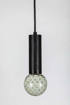 Gino Sarfatti 1960s Gino Sarfatti Metal and Seguso Glass Pendants for Arteluce - 1460210