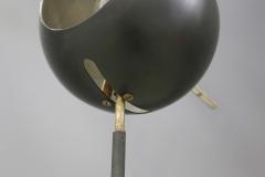 Gino Sarfatti Gino Sarfatti Floor Lamp MidCentury for Arteluce in black Model 1082 1950s - 1313857