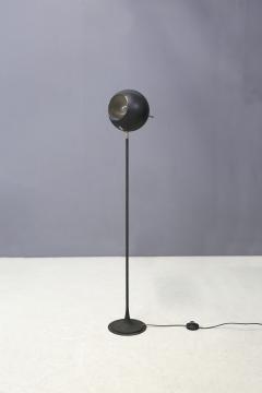 Gino Sarfatti Gino Sarfatti Floor Lamp MidCentury for Arteluce in black Model 1082 1950s - 1313859
