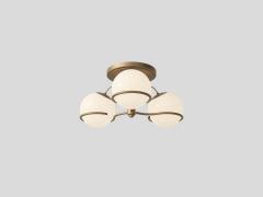 Gino Sarfatti Gino Sarfatti Model 2042 3 Ceiling Light in Black - 1786321