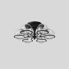 Gino Sarfatti Gino Sarfatti Model 2042 6 Glass Ceiling Light in Black - 3191098