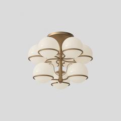 Gino Sarfatti Gino Sarfatti Model 2042 9 Glass Ceiling Light - 3191026