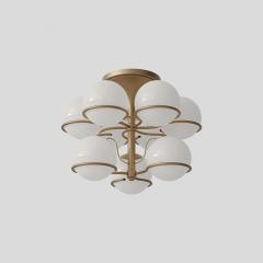 Gino Sarfatti Gino Sarfatti Model 2042 9 Glass Ceiling Light - 3191027