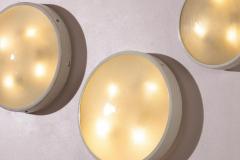 Gino Sarfatti Gino Sarfatti Model 3001 Ceiling Lamps for Arteluce Italy 1950s Set of 3  - 4577141