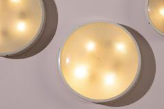 Gino Sarfatti Gino Sarfatti Model 3001 Ceiling Lamps for Arteluce Italy 1950s Set of 3  - 4577142