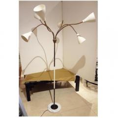 Gino Sarfatti Gino Sarfatti Multi Arm Mid Century Floor Lamp Model 1035 Italy Circa 1948 - 222331