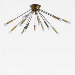 Gino Sarfatti Gino Sarfatti Sputnik ceiling lamp Model 2064 with 14 lights in brass - 2213608