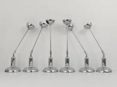 Gino Sarfatti Gino Sarfatti Style 4 Adjustable Pendant Lamps Gebr Cosack Germany 1970s - 4041524